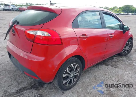 2012 Kia Rio5 Lx из США, поврежденный, VIN KNADM5A36C6020084